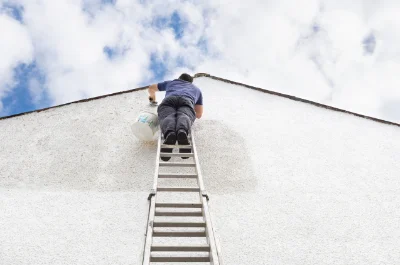 Peinture extérieure à Jouy-le-Moutier — façades et ravalement